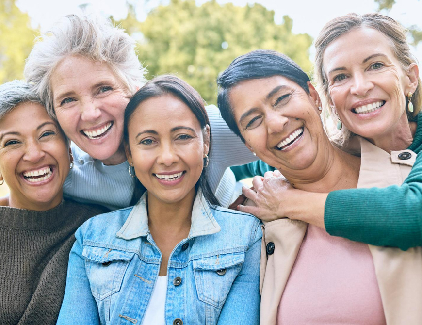 Happy women